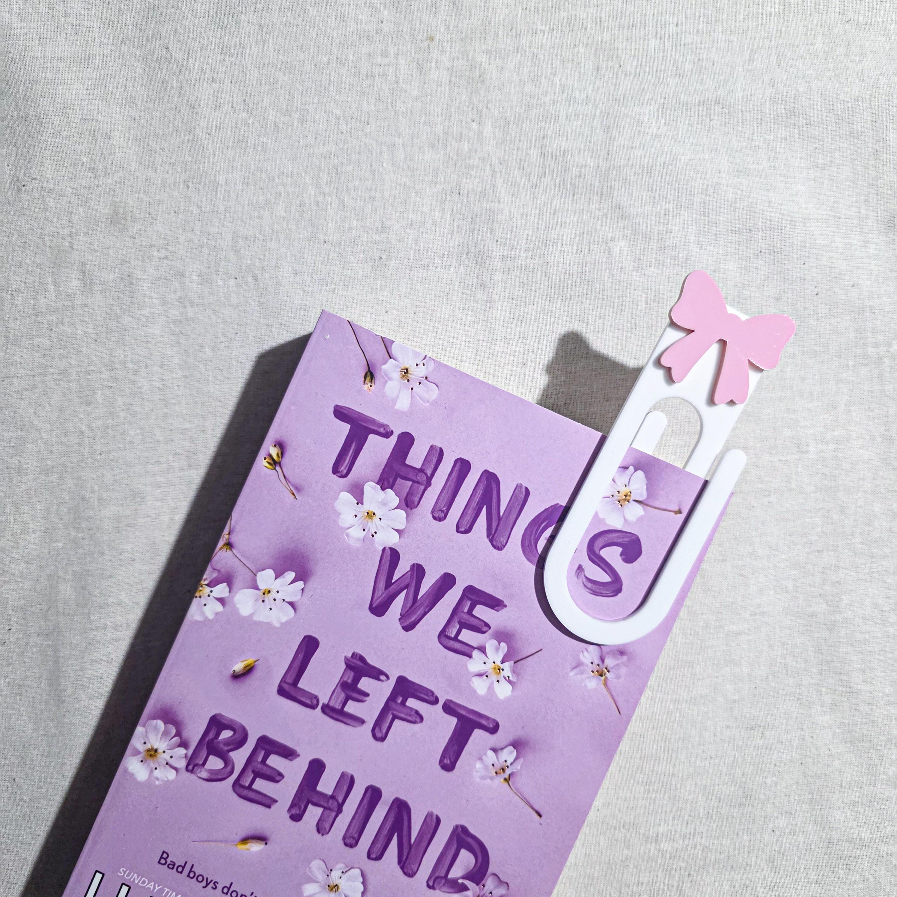 Acrylic Paperclip Bookmark | Handmade Jumbo Planner Clip